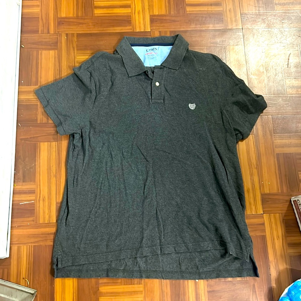 Grey Collar Shirt